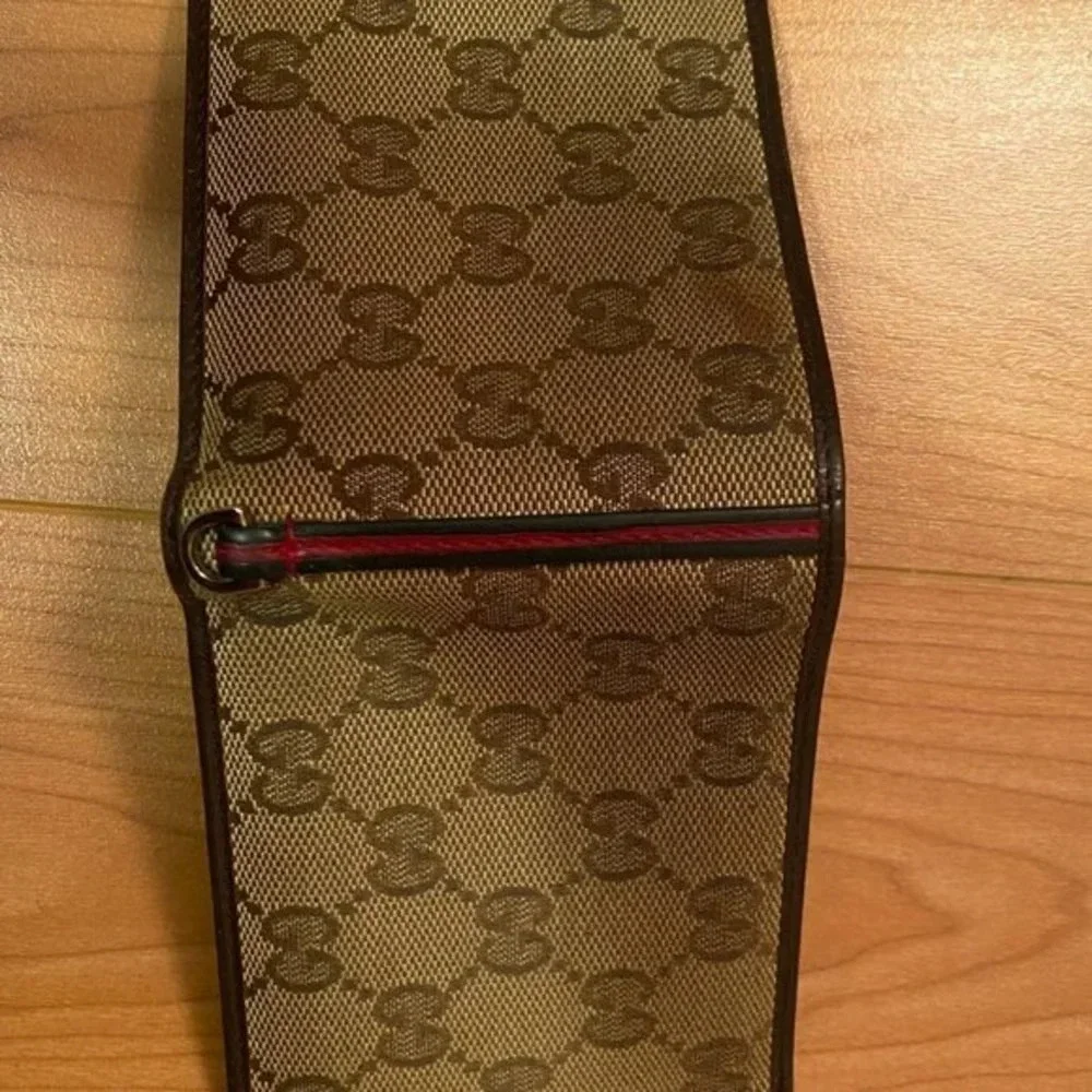 Gucci Monogram Canvas Bifold Wallet
